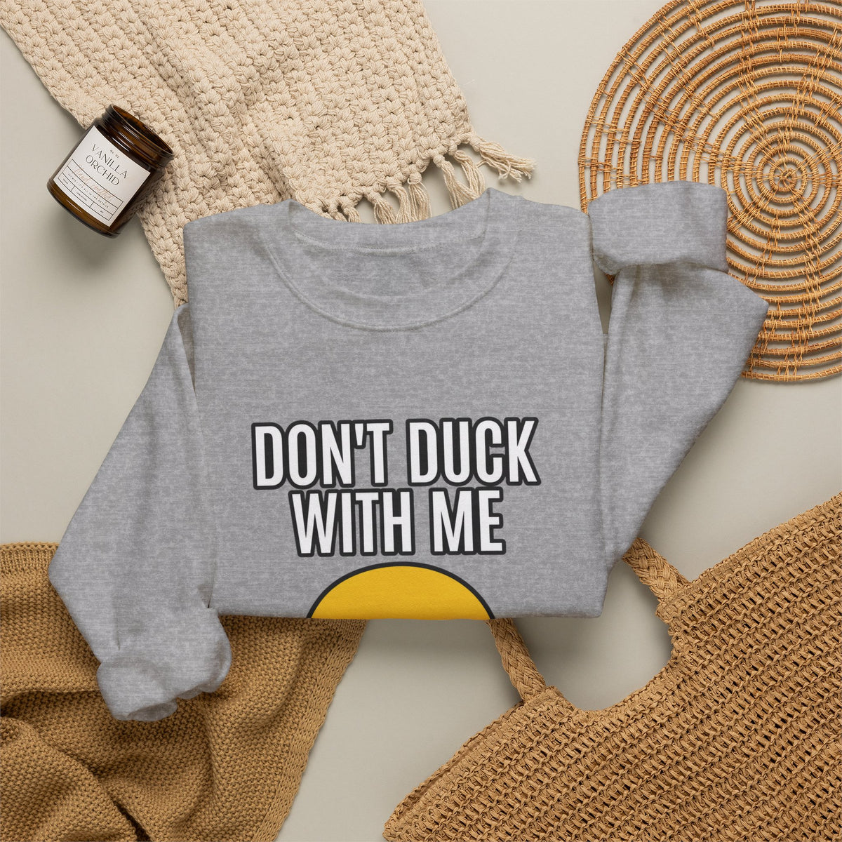 Duck With Me - Crewneck Sweatshirt