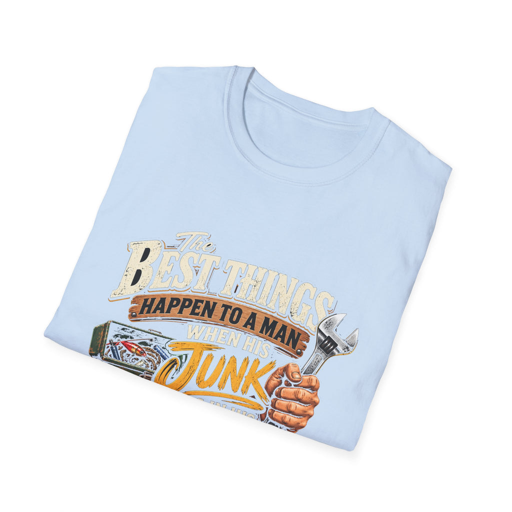 Best Things Happen in a Man's Hand - Classic Tee