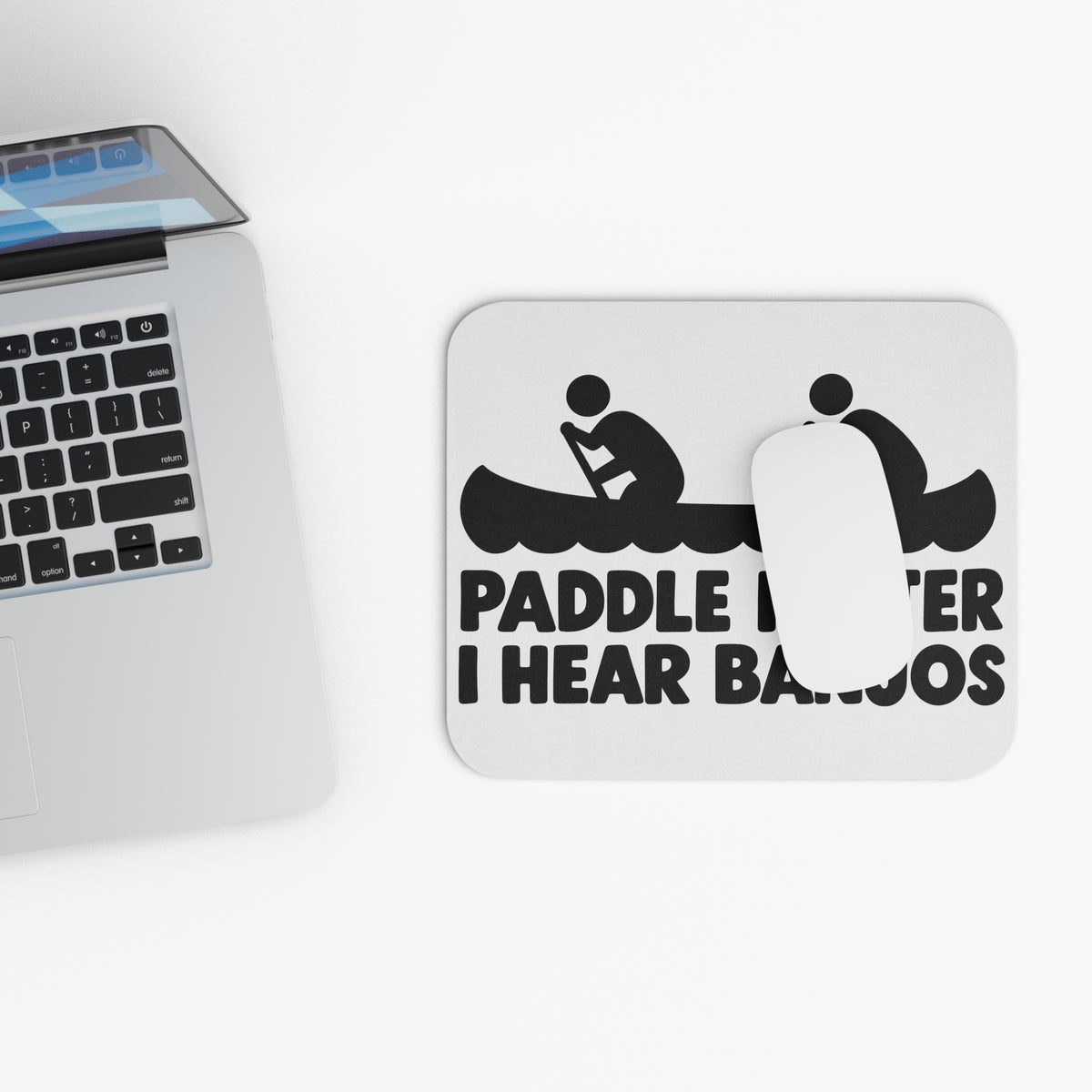 Paddle Faster Banjos - Mouse Pad