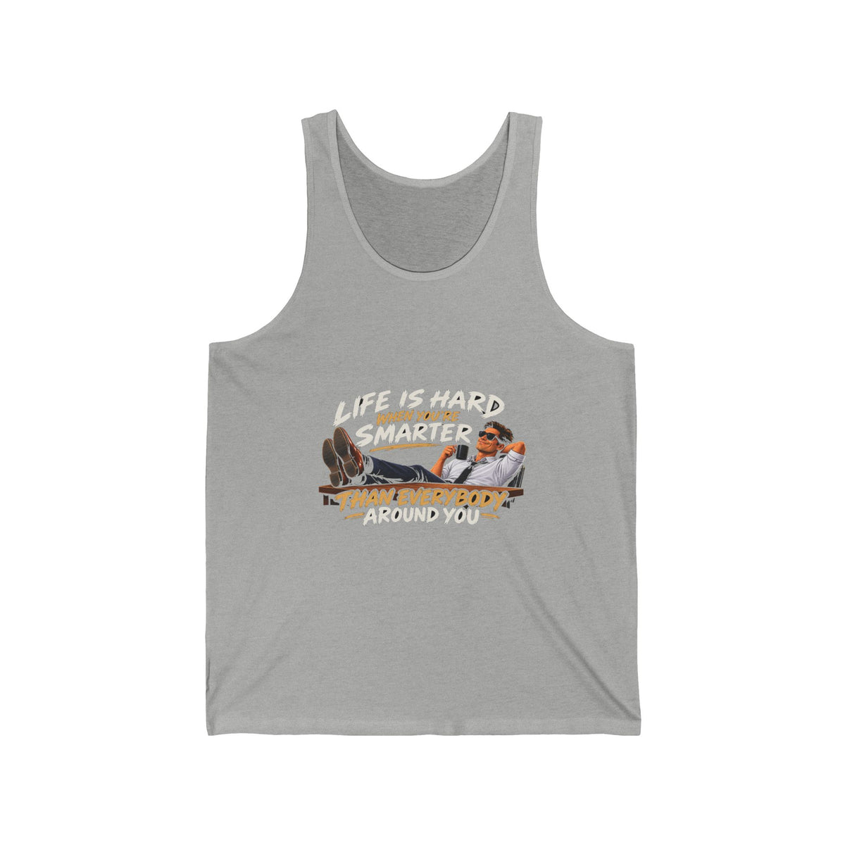Smarter Than Everybody - Athletic Tank