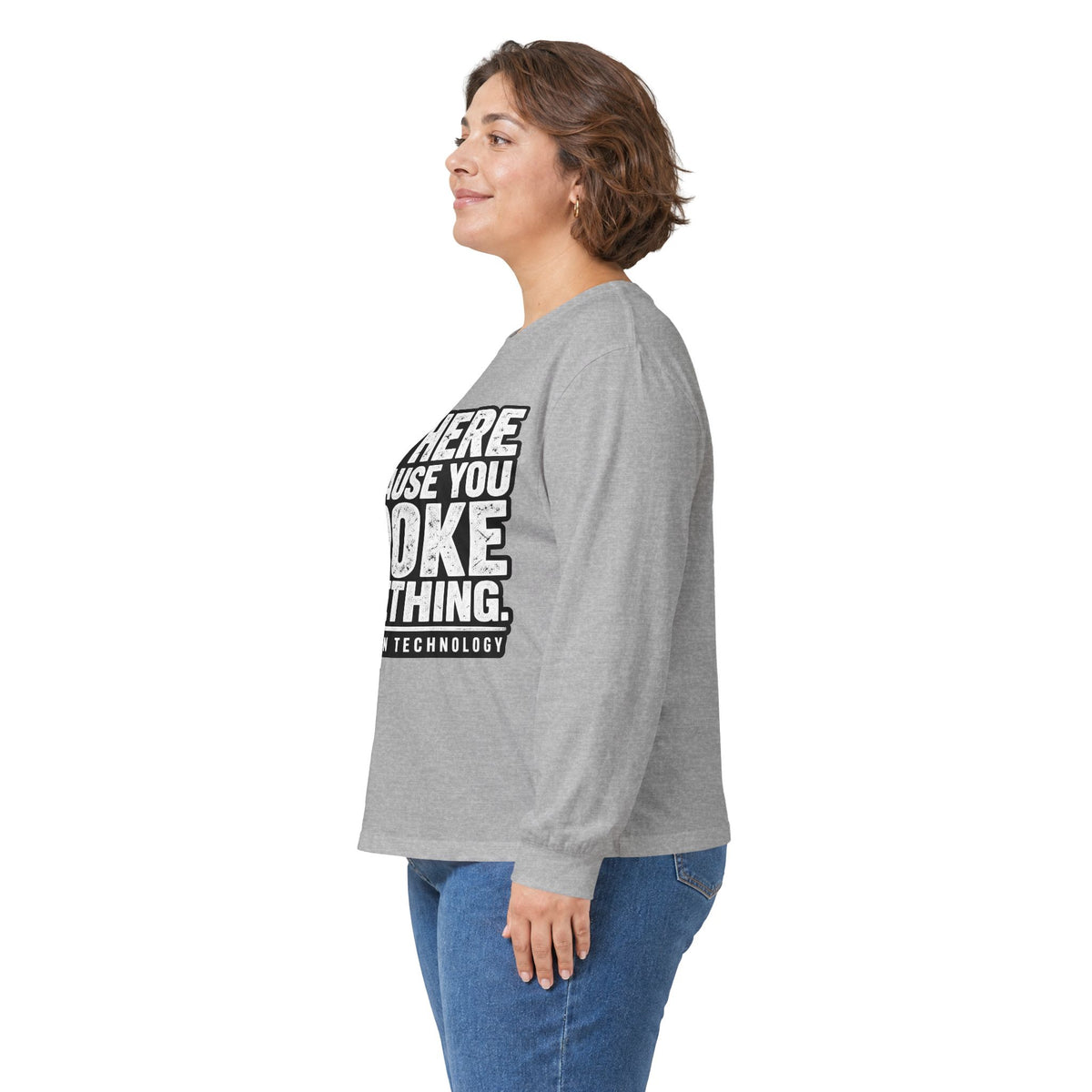 Broke Something - Unisex Ultra Cotton Long Sleeve Tee