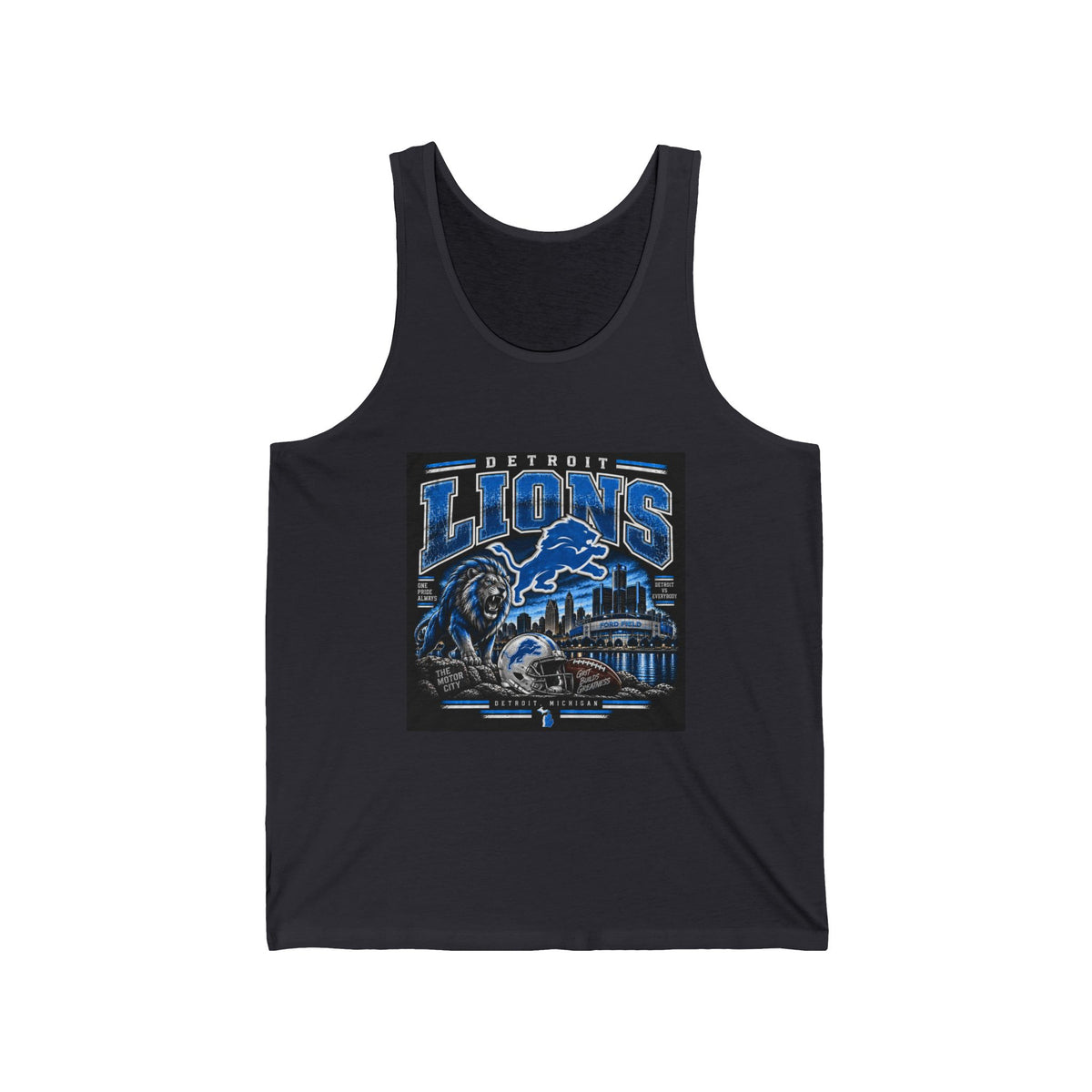 Detroit Lions Grit - Athletic Tank