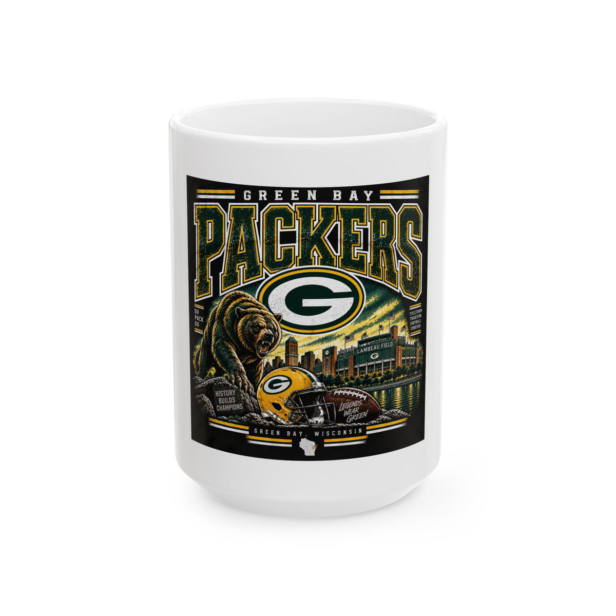 Green Bay Packers Pride - Ceramic Mug 11oz and 15oz