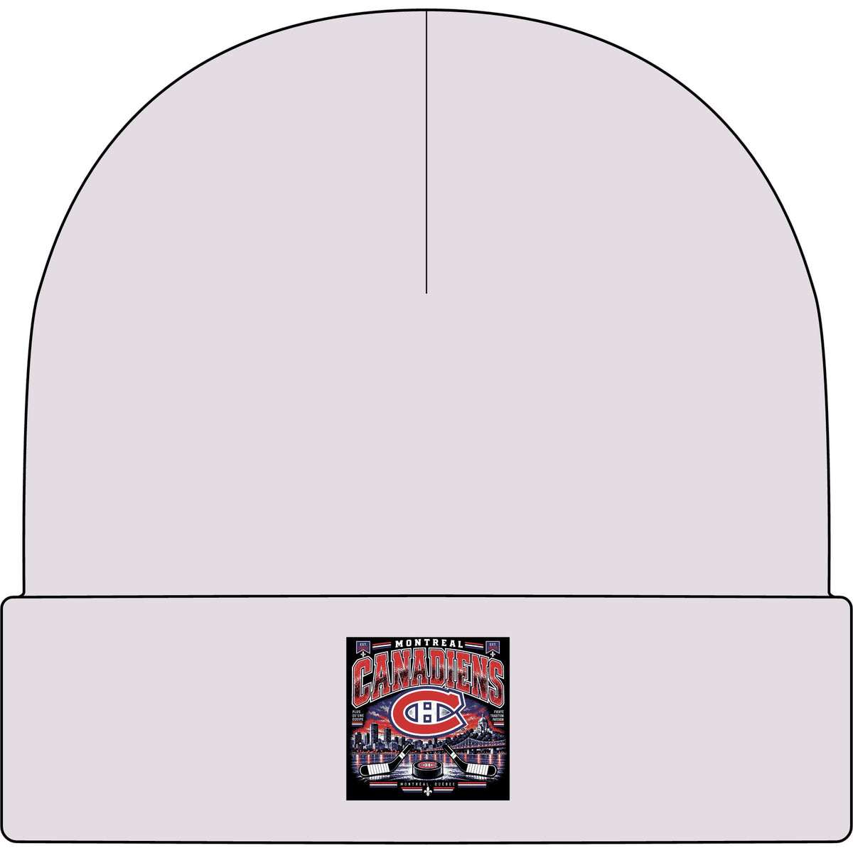 Montreal Canadiens Skyline - AS Colour 1107 Cuff Beanie