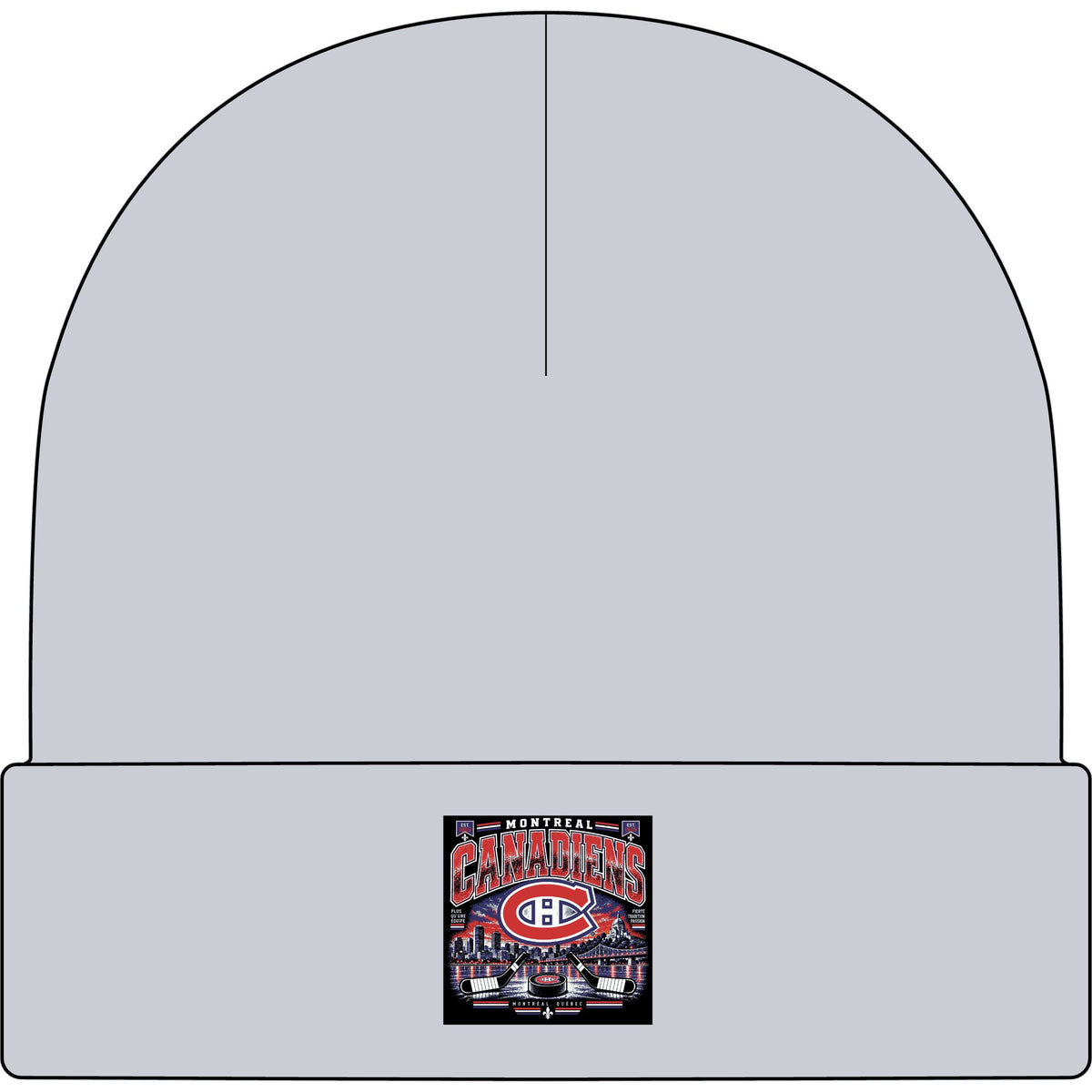 Montreal Canadiens Skyline - AS Colour 1107 Cuff Beanie