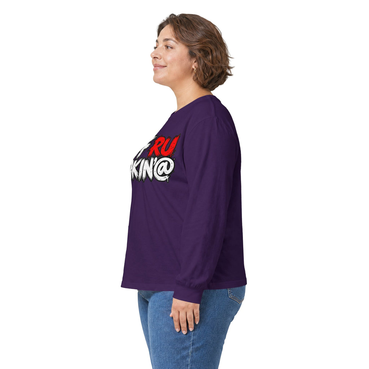 WTF RU LOOKIN AT - Unisex Ultra Cotton Long Sleeve Tee