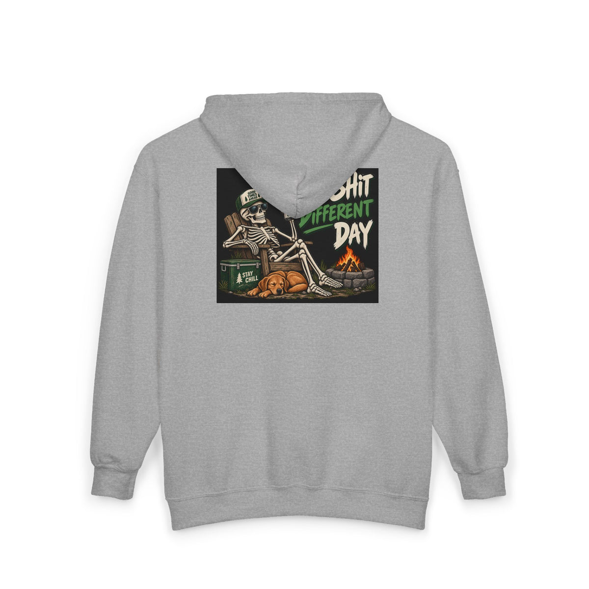 Same Shit Different Day - Full-Zip Hooded Sweatshirt