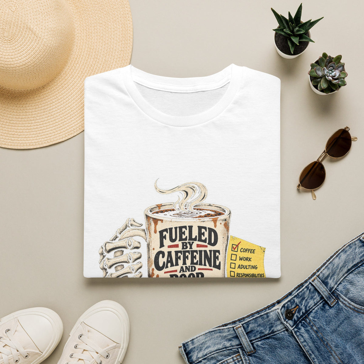 Fueled by Caffeine - Classic Tee