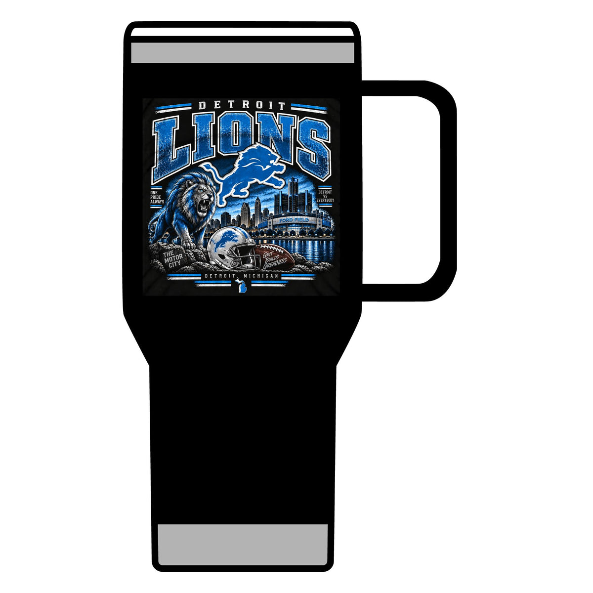 Detroit Lions Grit - 20oz Insulated Mug