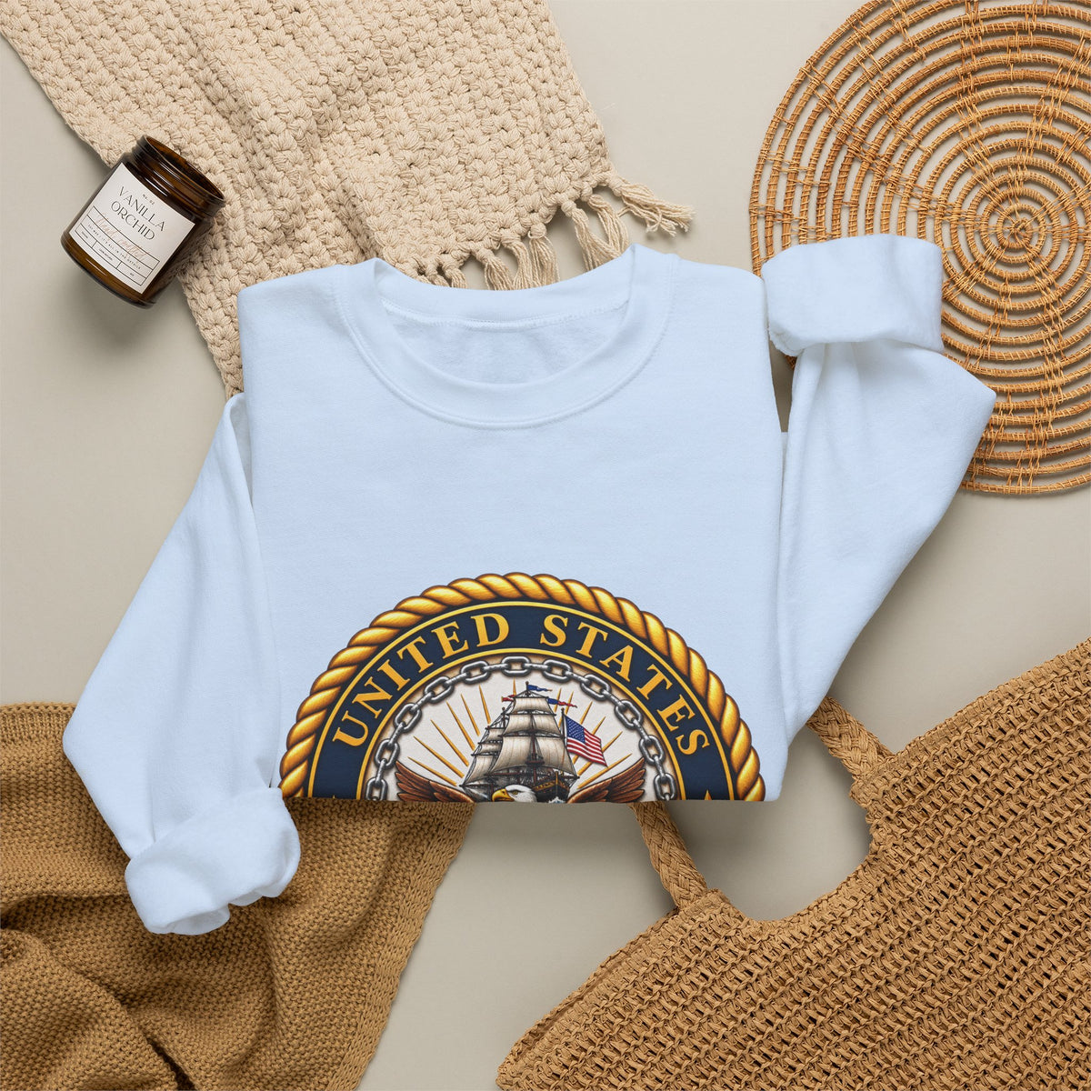 U.S. Navy Emblem - Crewneck Sweatshirt