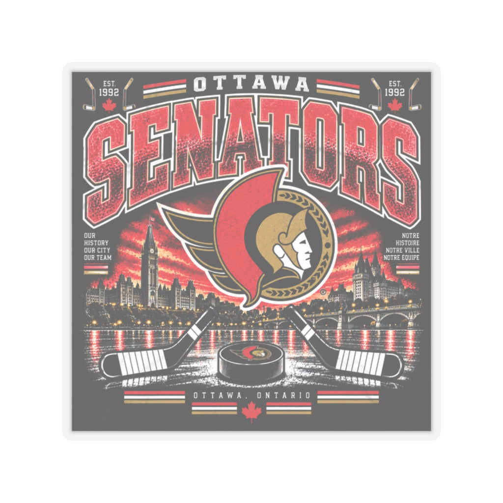 Ottawa Senators - Kiss-Cut Sticker