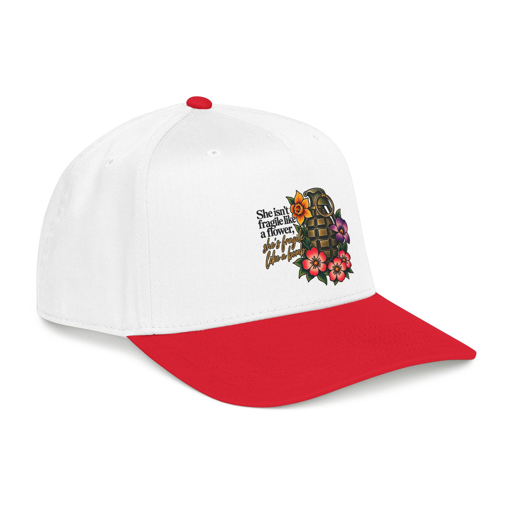 Fragile Like a Bomb - Floral Grenade - OTTO Baseball Hat