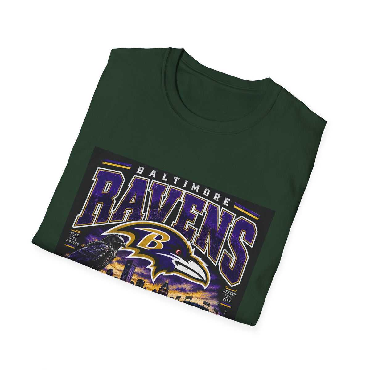 Baltimore Ravens Skyline Tee - Classic Tee