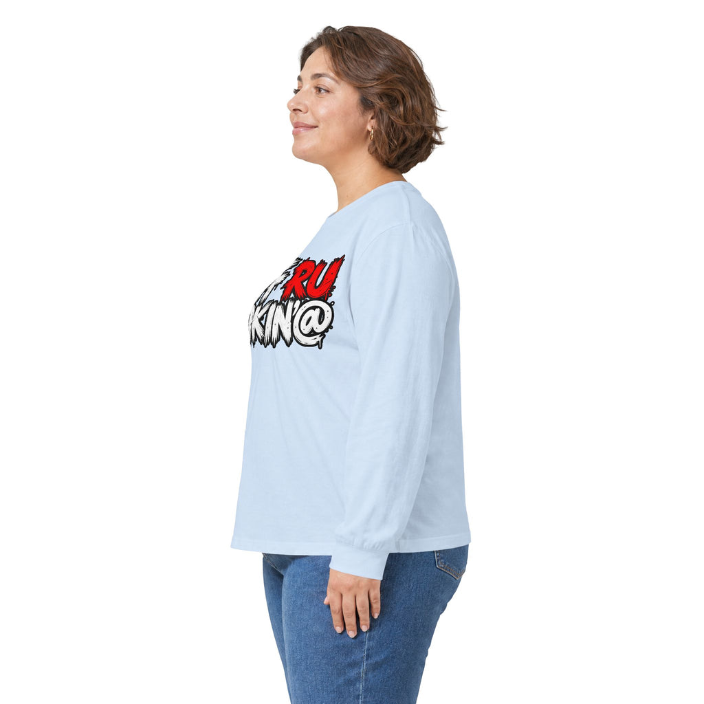 WTF RU LOOKIN AT - Unisex Ultra Cotton Long Sleeve Tee
