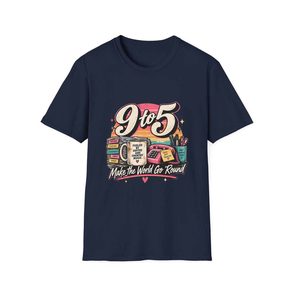 9to5 Make the World Go Round - Classic Tee