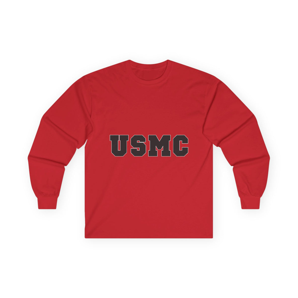 Marine Corps Varsity - Unisex Ultra Cotton Long Sleeve Tee
