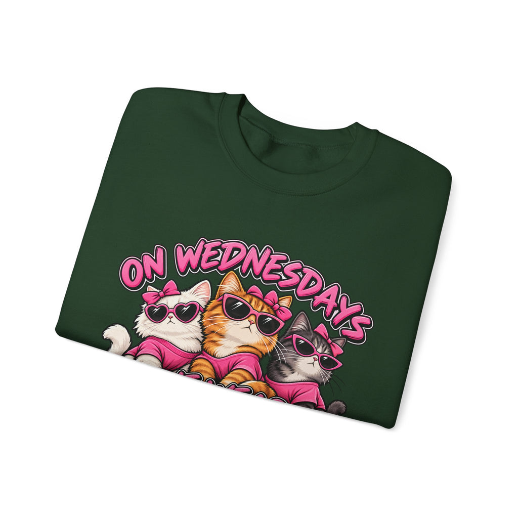 On Wednesdays We Wear Pink - Crewneck Sweatshirt