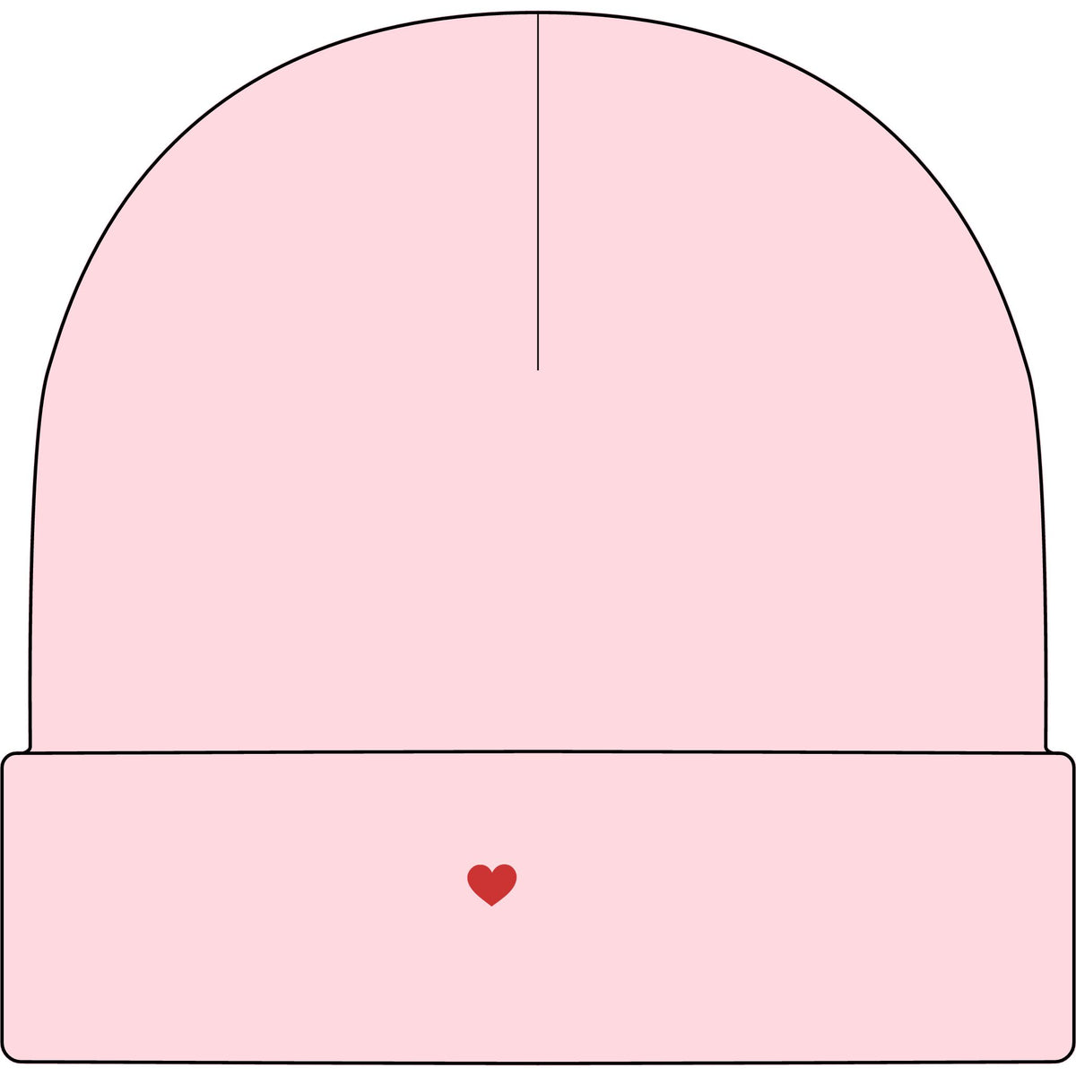 I Love Hot Dads - AS Colour 1107 Cuff Beanie
