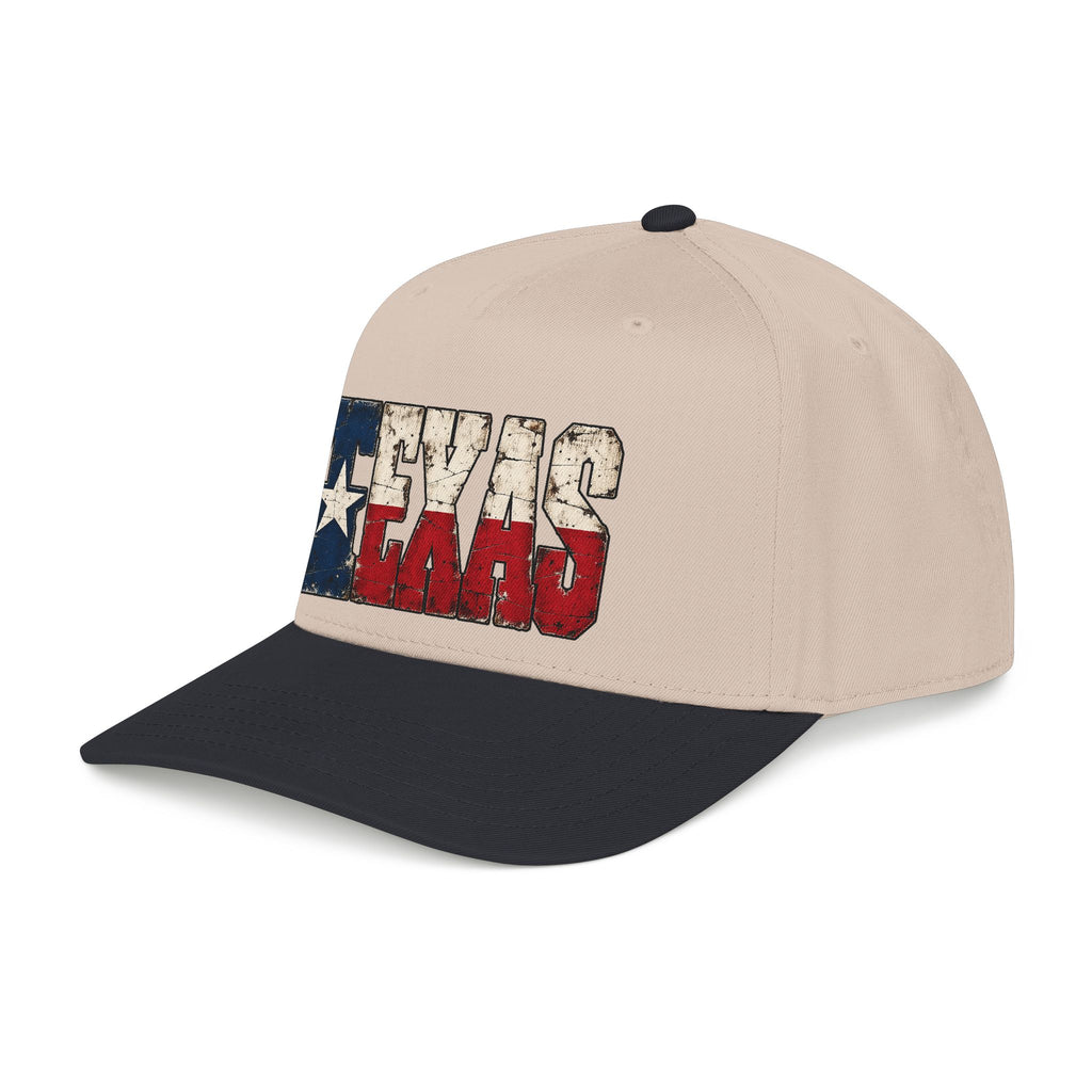Texas Flag Block Letters - OTTO Baseball Hat