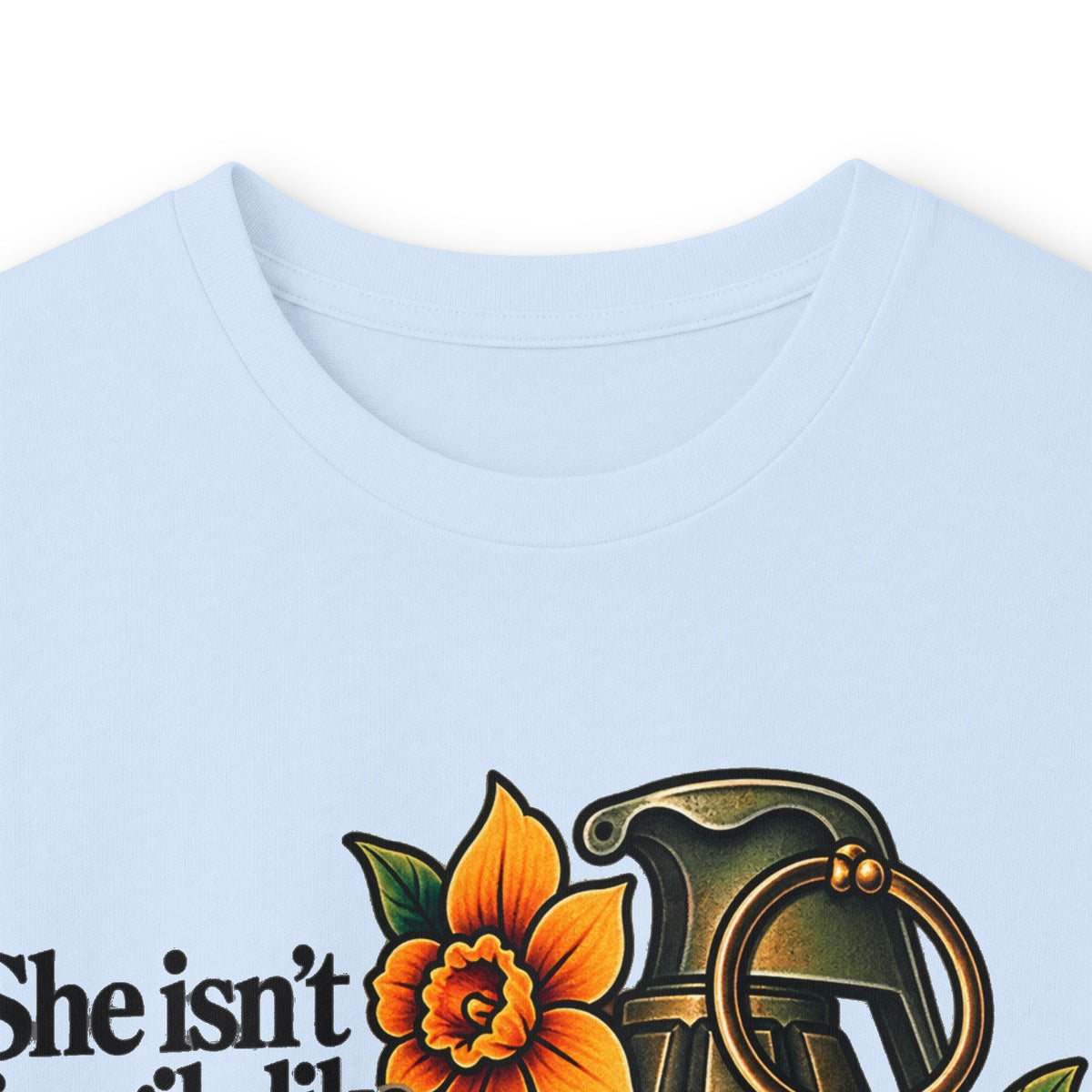 Fragile Like a Bomb - Floral Grenade - Unisex Ultra Cotton Long Sleeve Tee