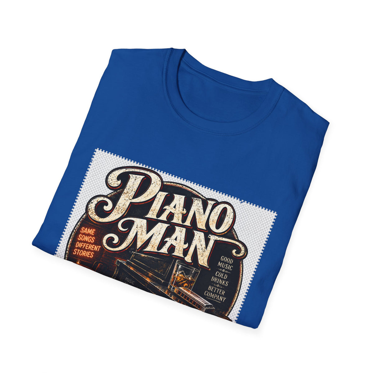 Piano Man Retro Bar - Classic Tee