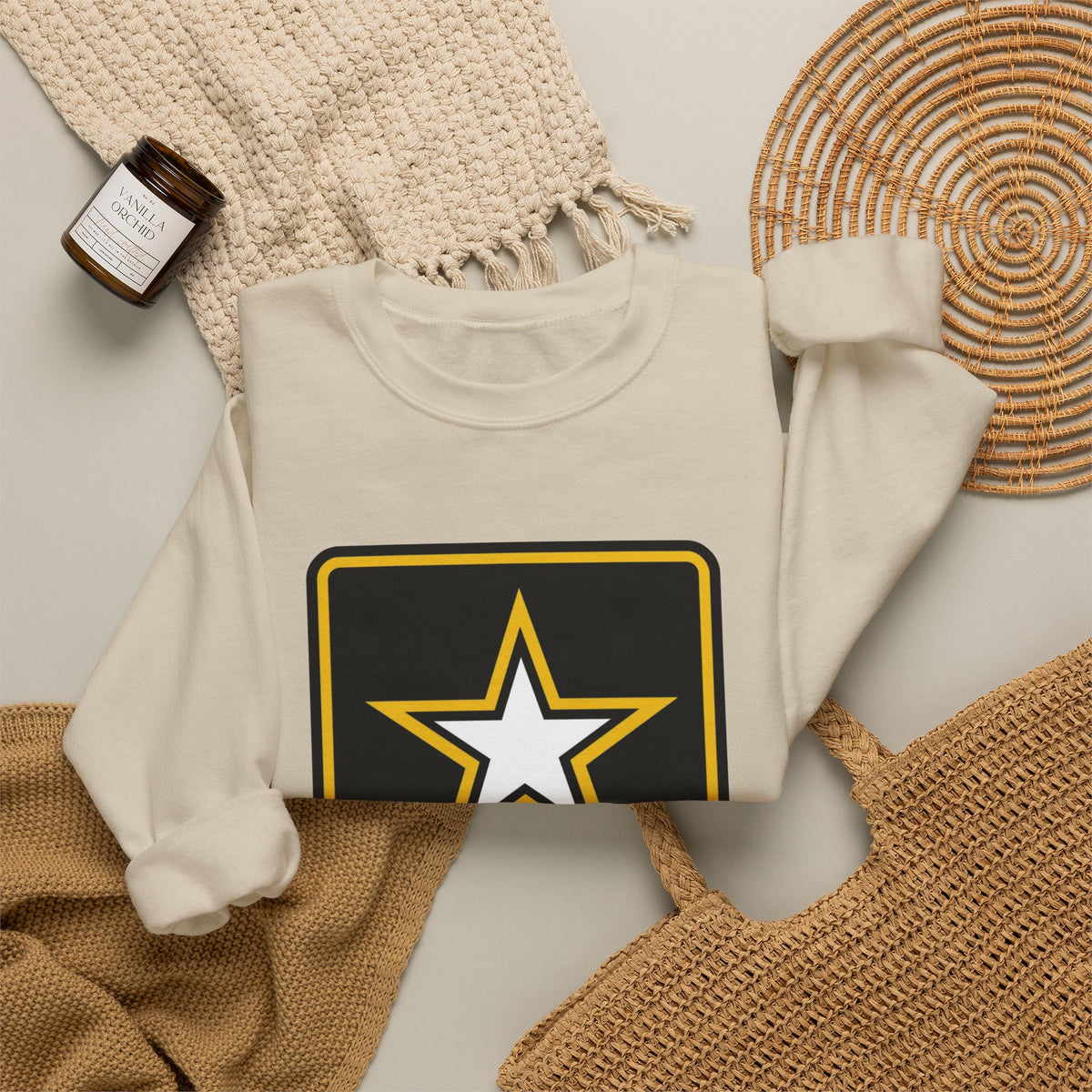 Army Strong Star - Crewneck Sweatshirt