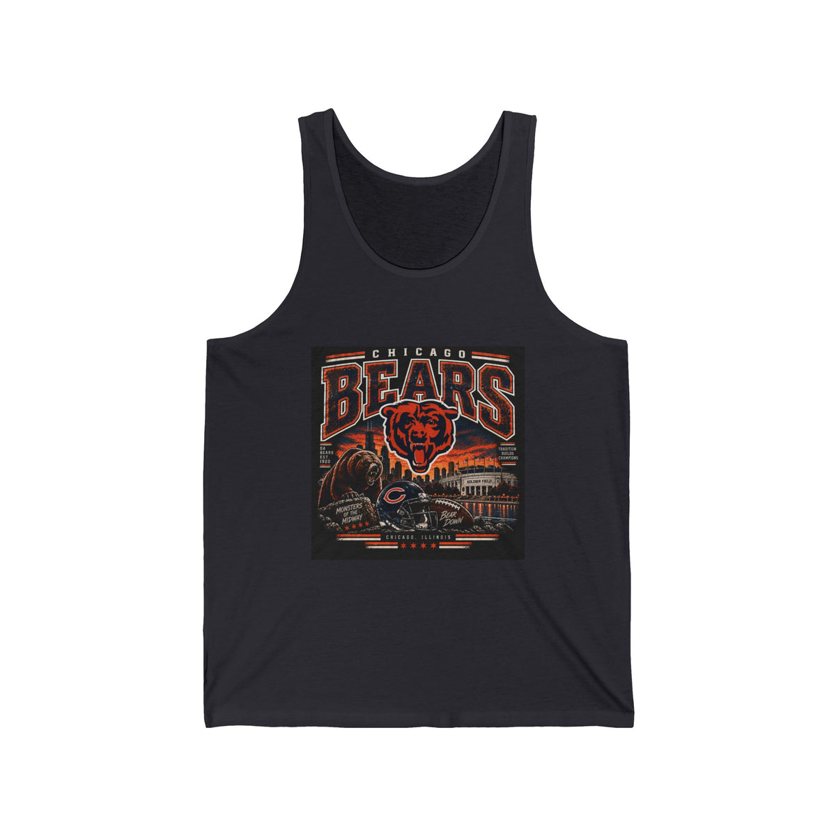 Chicago Bears Pride - Athletic Tank