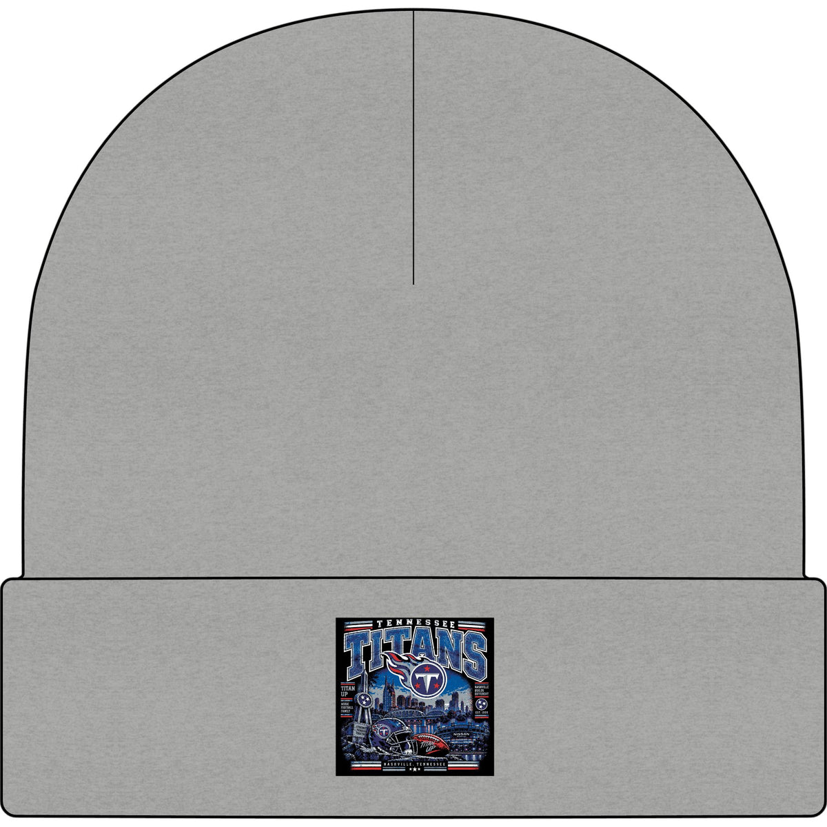 Tennessee Titans Nashville Pride - AS Colour 1107 Cuff Beanie