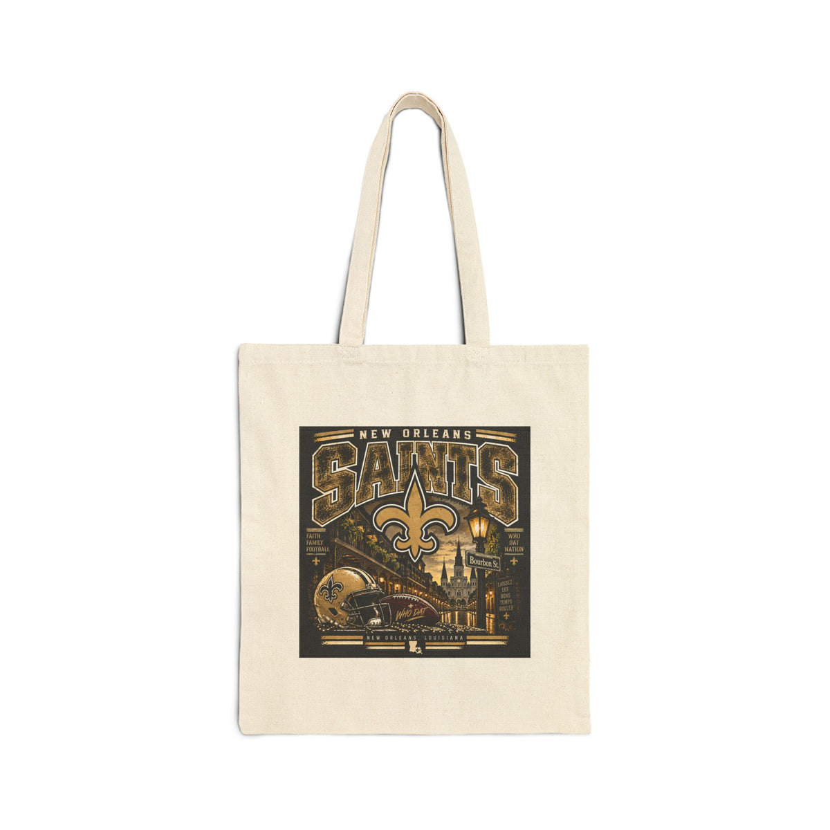 Saints Nation Glory Tee - Canvas Tote