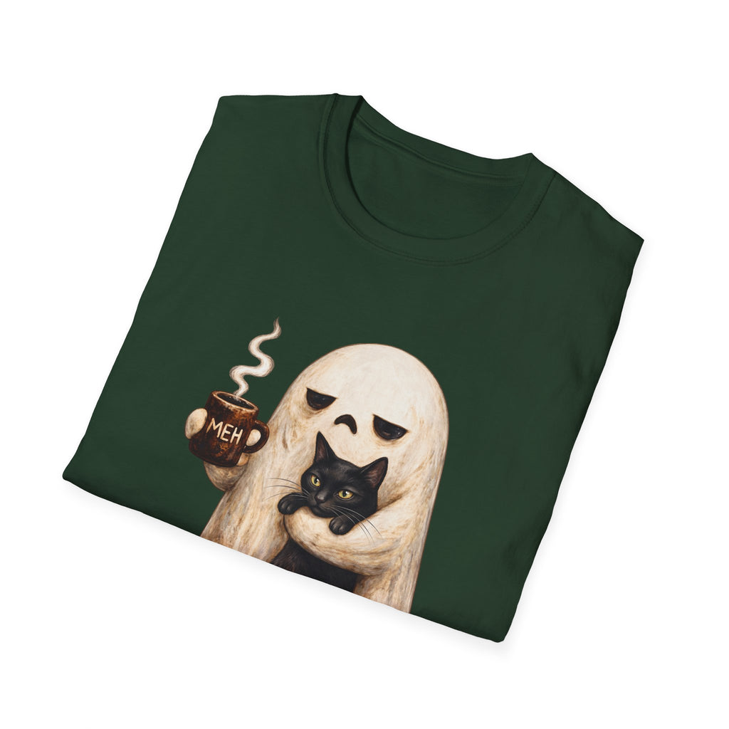 Meh Ghost and Black Cat - Classic Tee