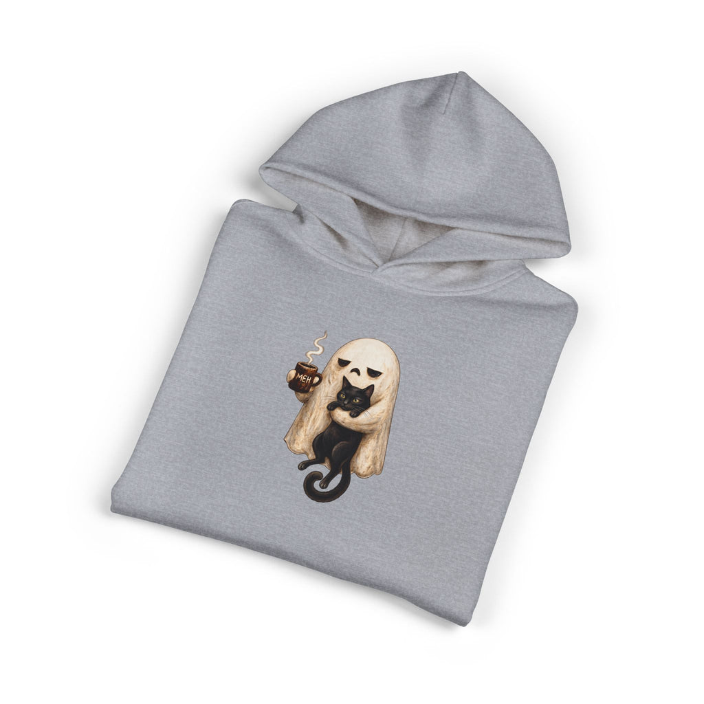 Meh Ghost and Black Cat - Hoodie