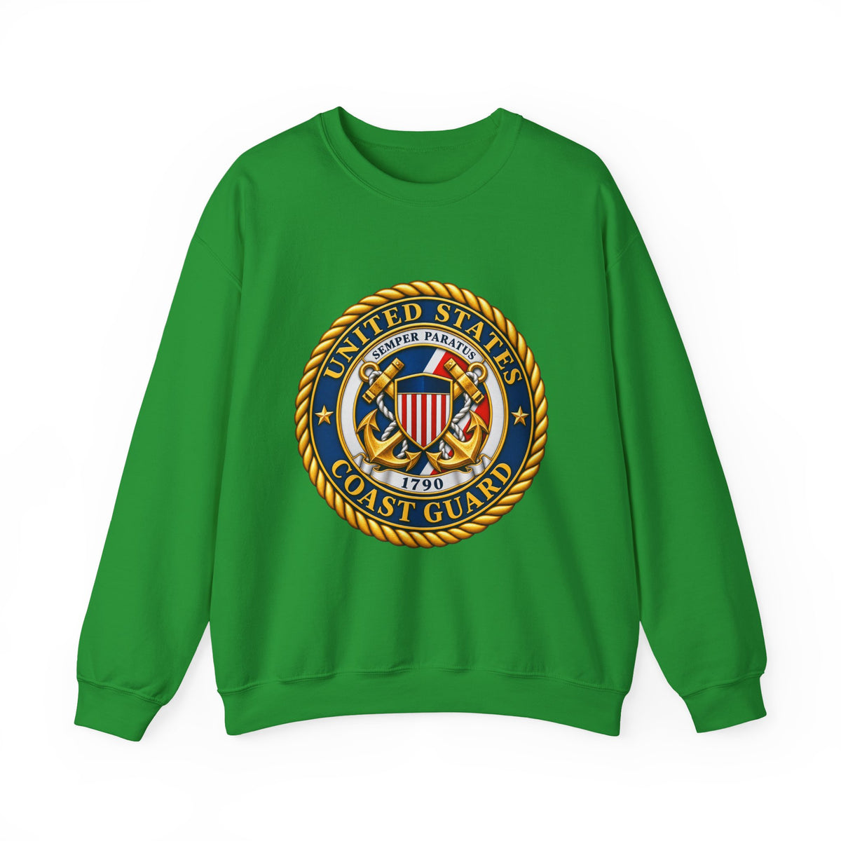 U.S. Coast Guard Emblem - Crewneck Sweatshirt