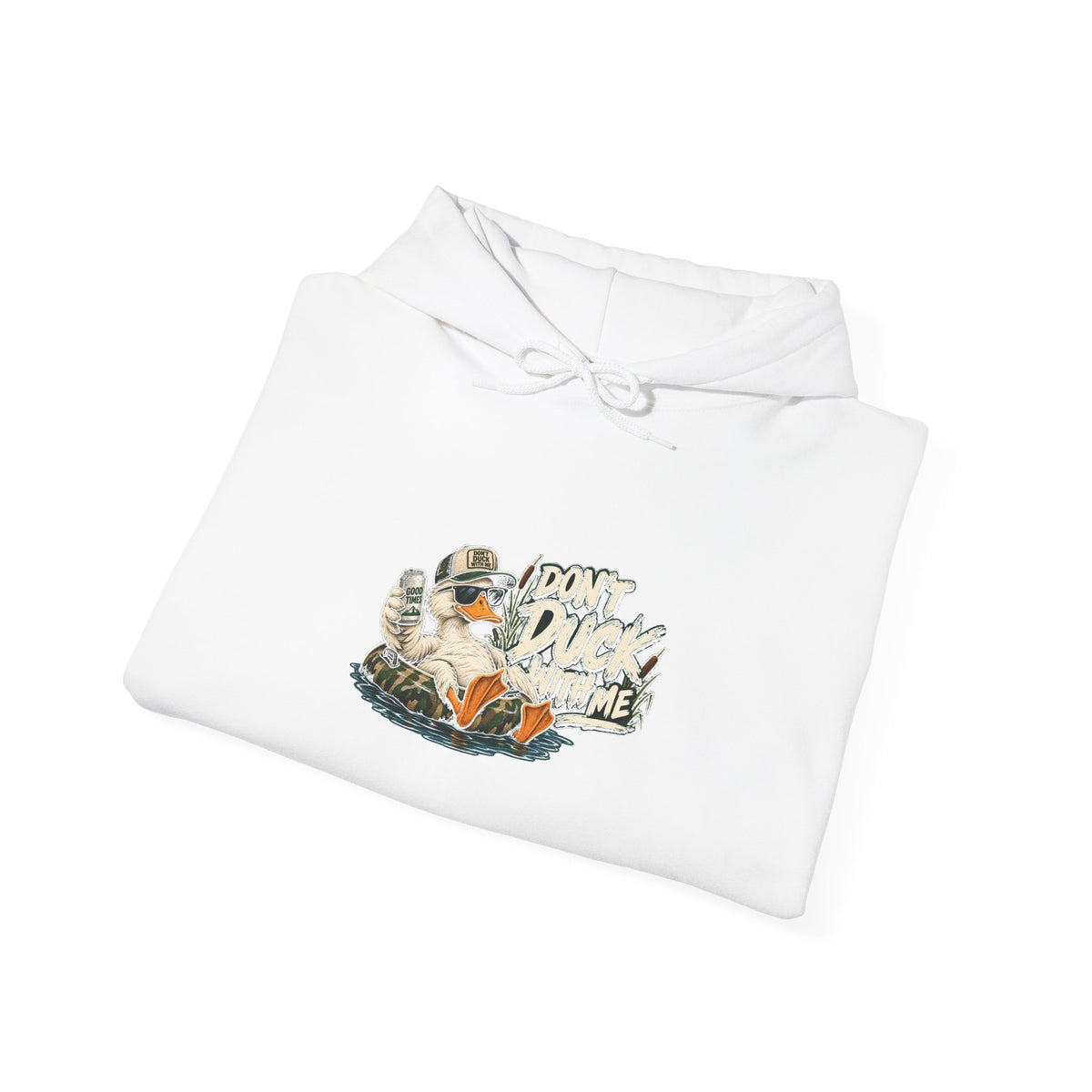 Duck With Me Camo - Hoodie