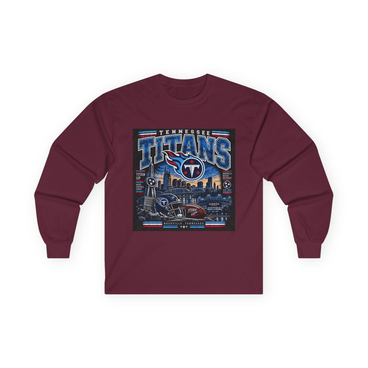 Tennessee Titans Nashville Pride - Unisex Ultra Cotton Long Sleeve Tee