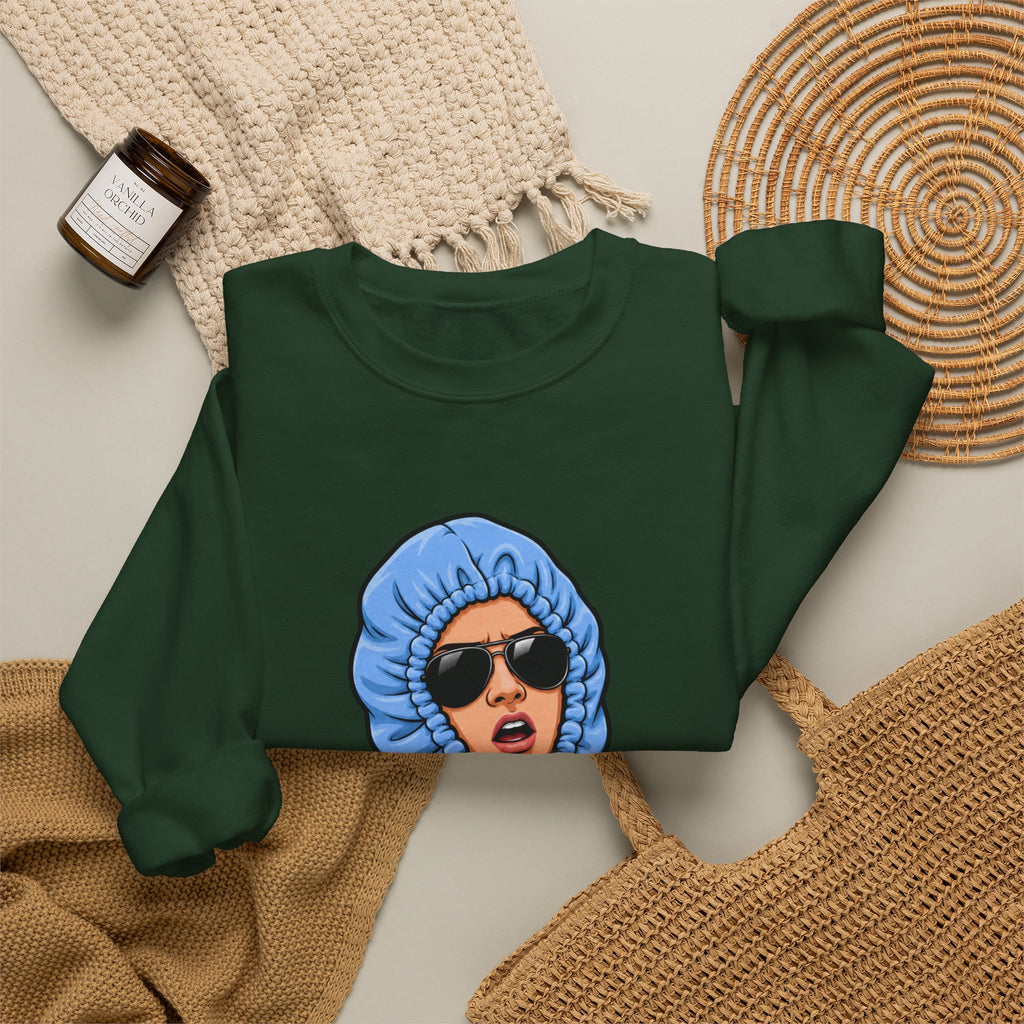 She Doesn't Even Go Here - Crewneck Sweatshirt
