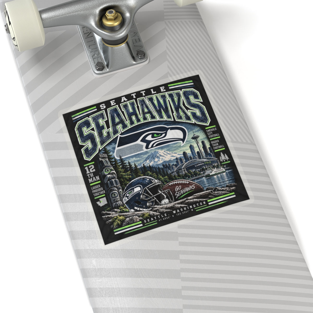 Seattle Seahawks - Kiss-Cut Sticker