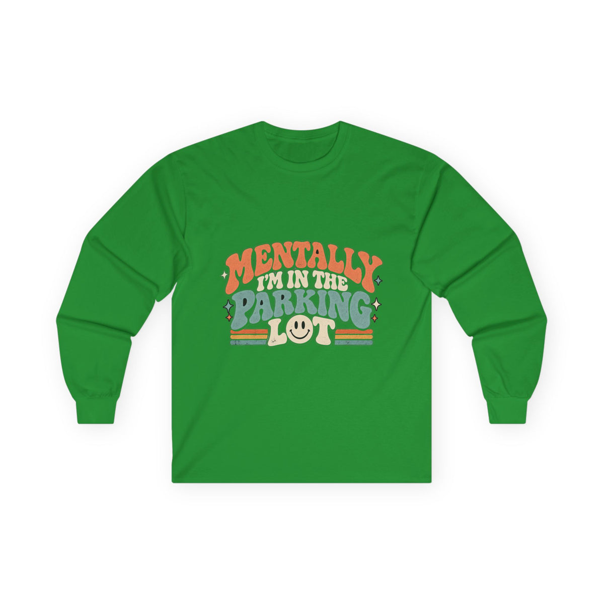 Secretly Plotting Dark Parking - Unisex Ultra Cotton Long Sleeve Tee