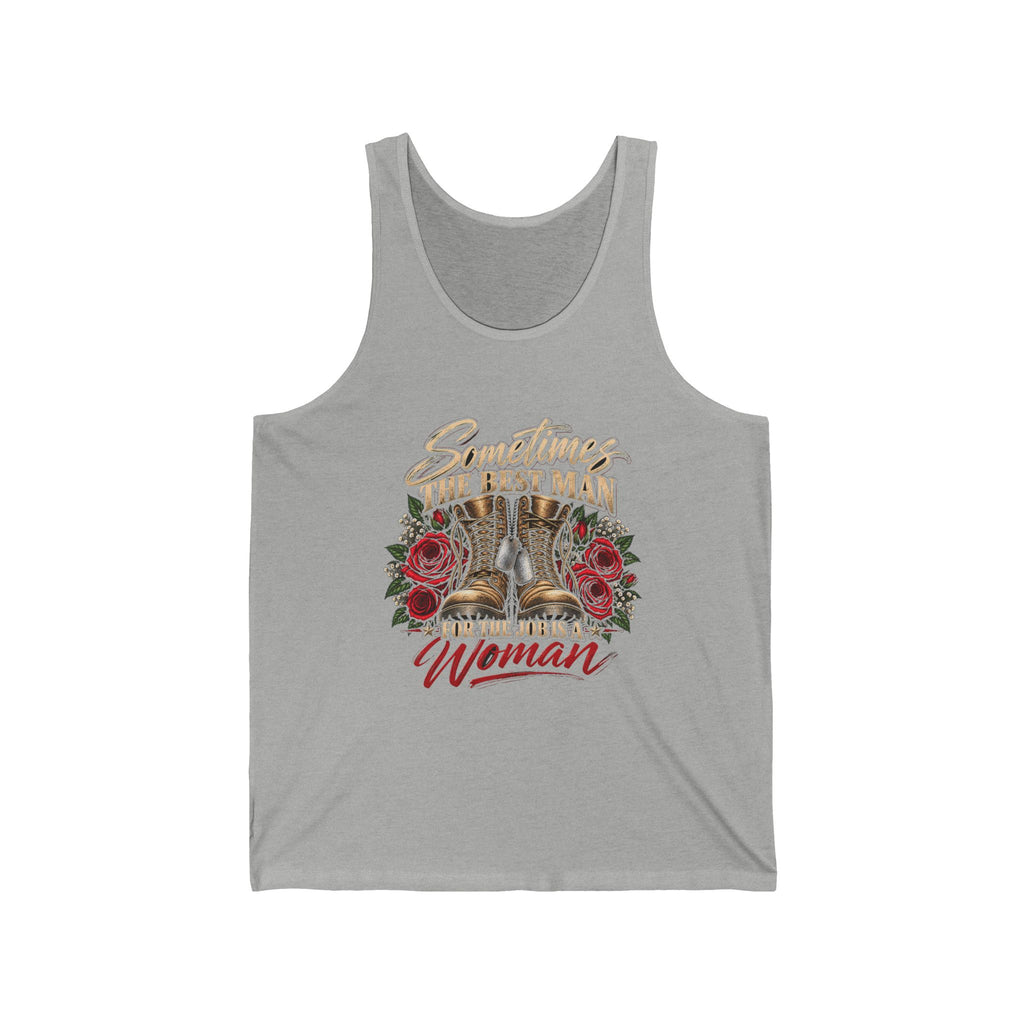 Best Man for the Job - Athletic Tank