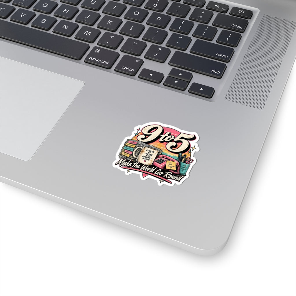 9to5 Make the World Go Round - Kiss-Cut Sticker