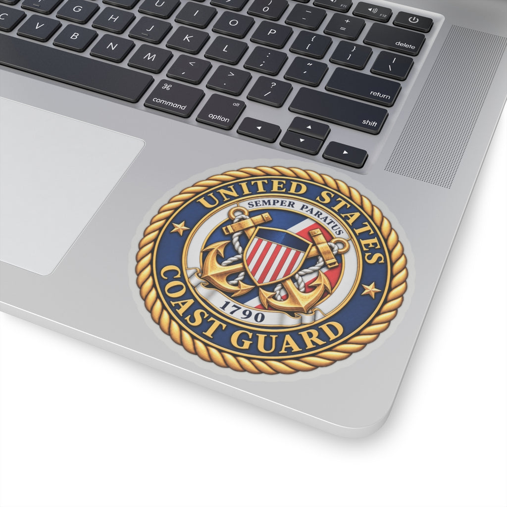 U.S. Coast Guard Emblem - Kiss-Cut Sticker