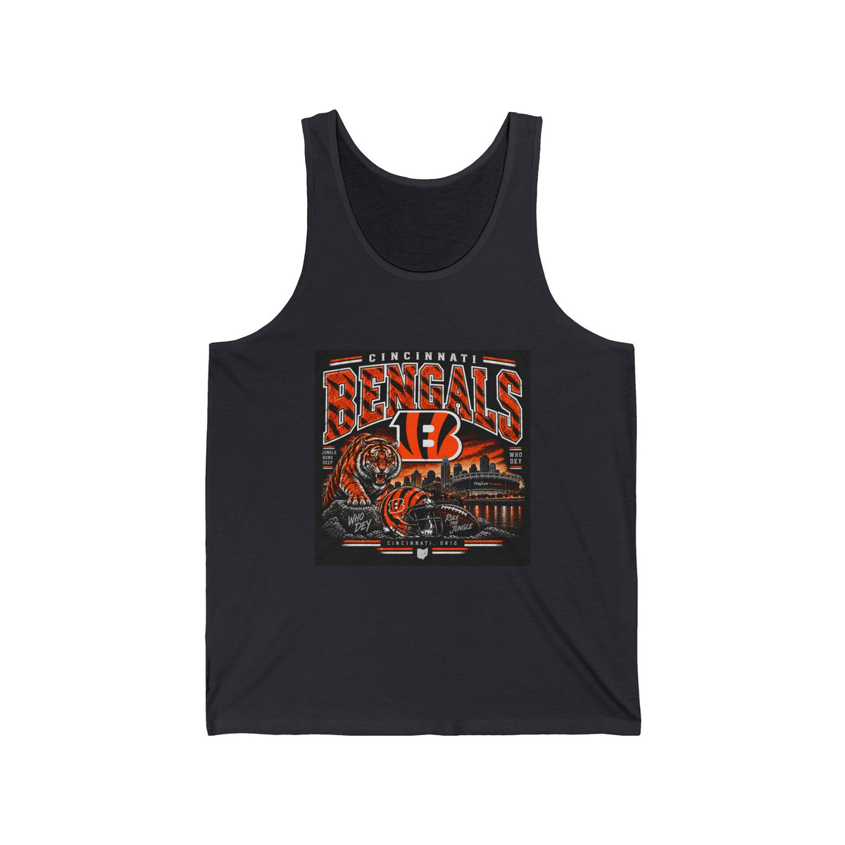 Cincinnati Bengals Jungle Reign - Athletic Tank