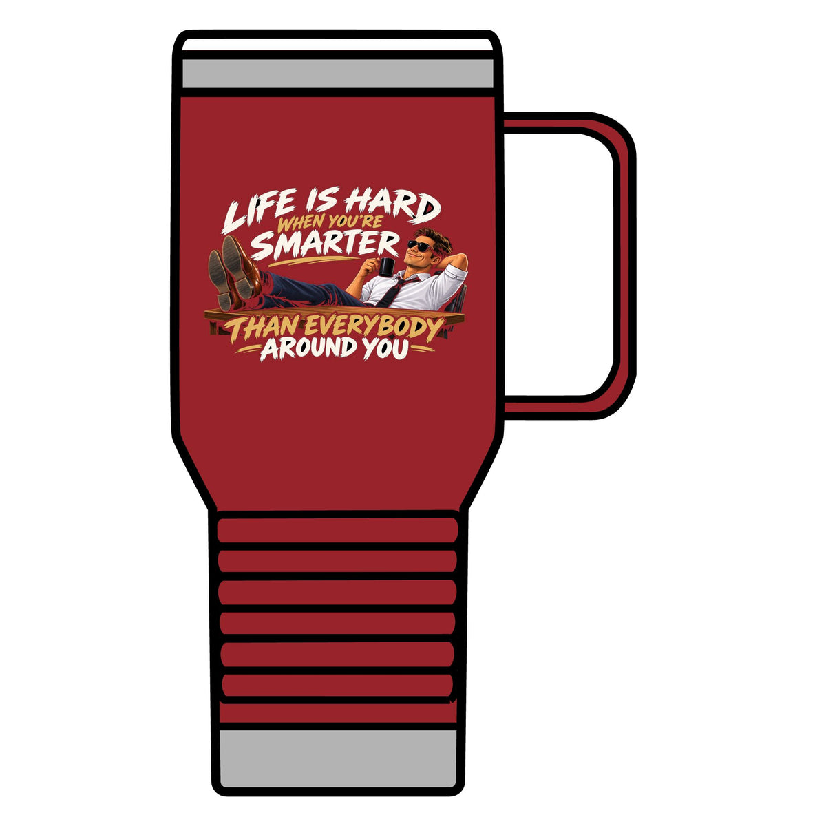 Smarter Than Everybody - 20oz Insulated Mug