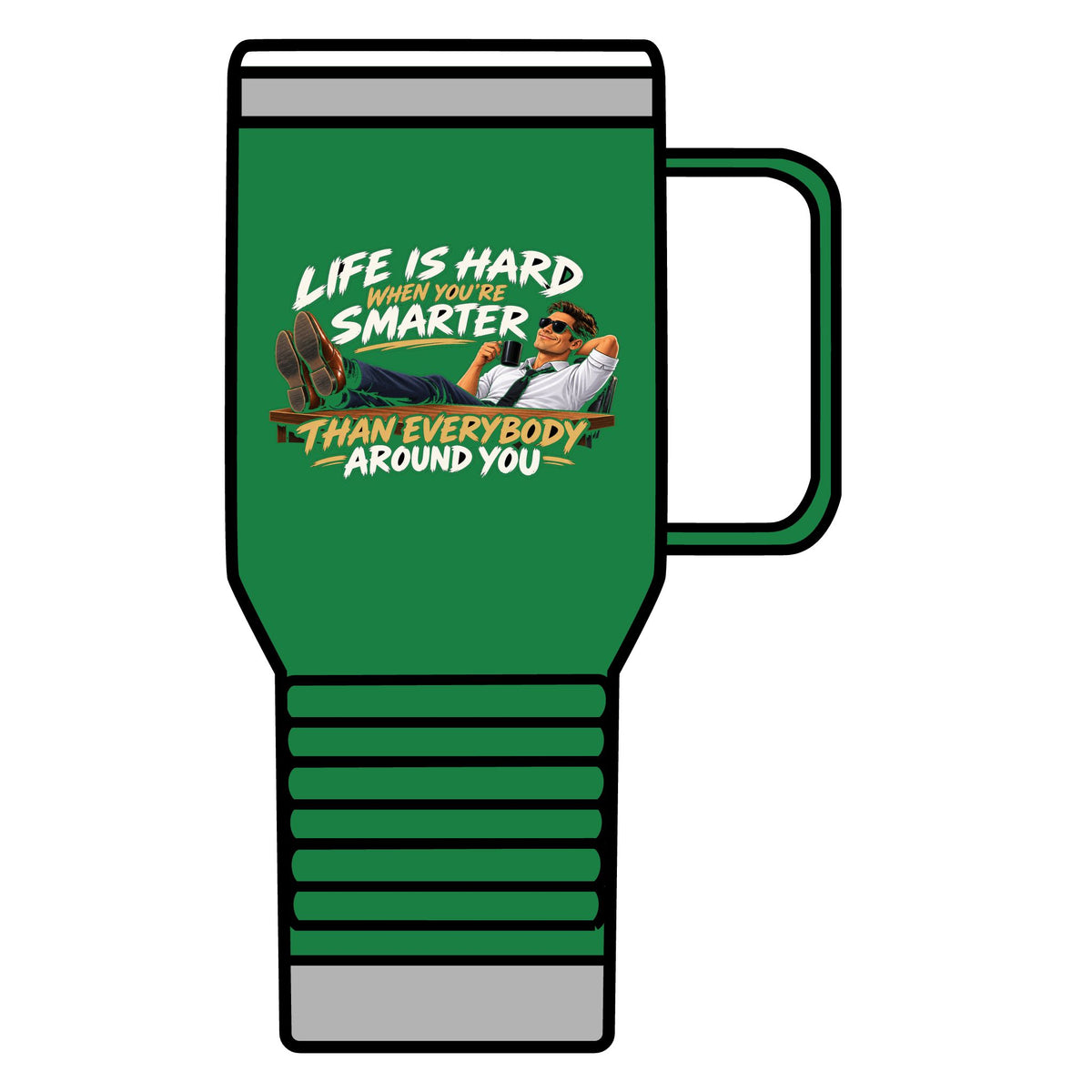 Smarter Than Everybody - 20oz Insulated Mug