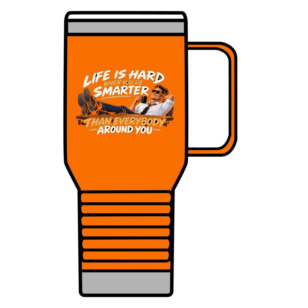 Smarter Than Everybody - 20oz Insulated Mug