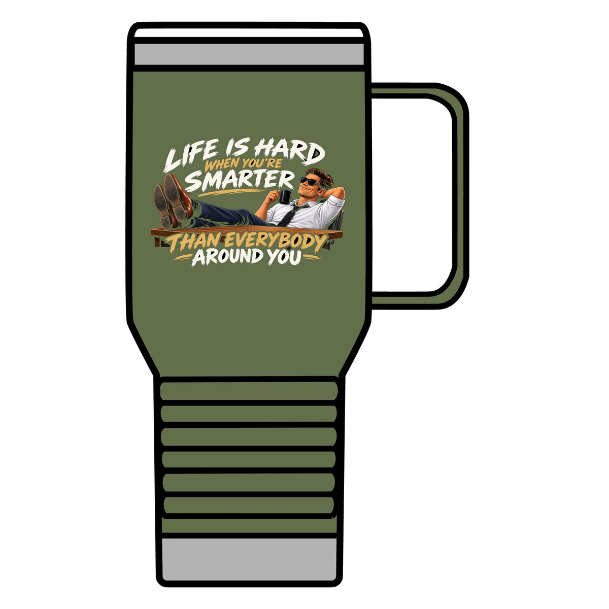 Smarter Than Everybody - 20oz Insulated Mug