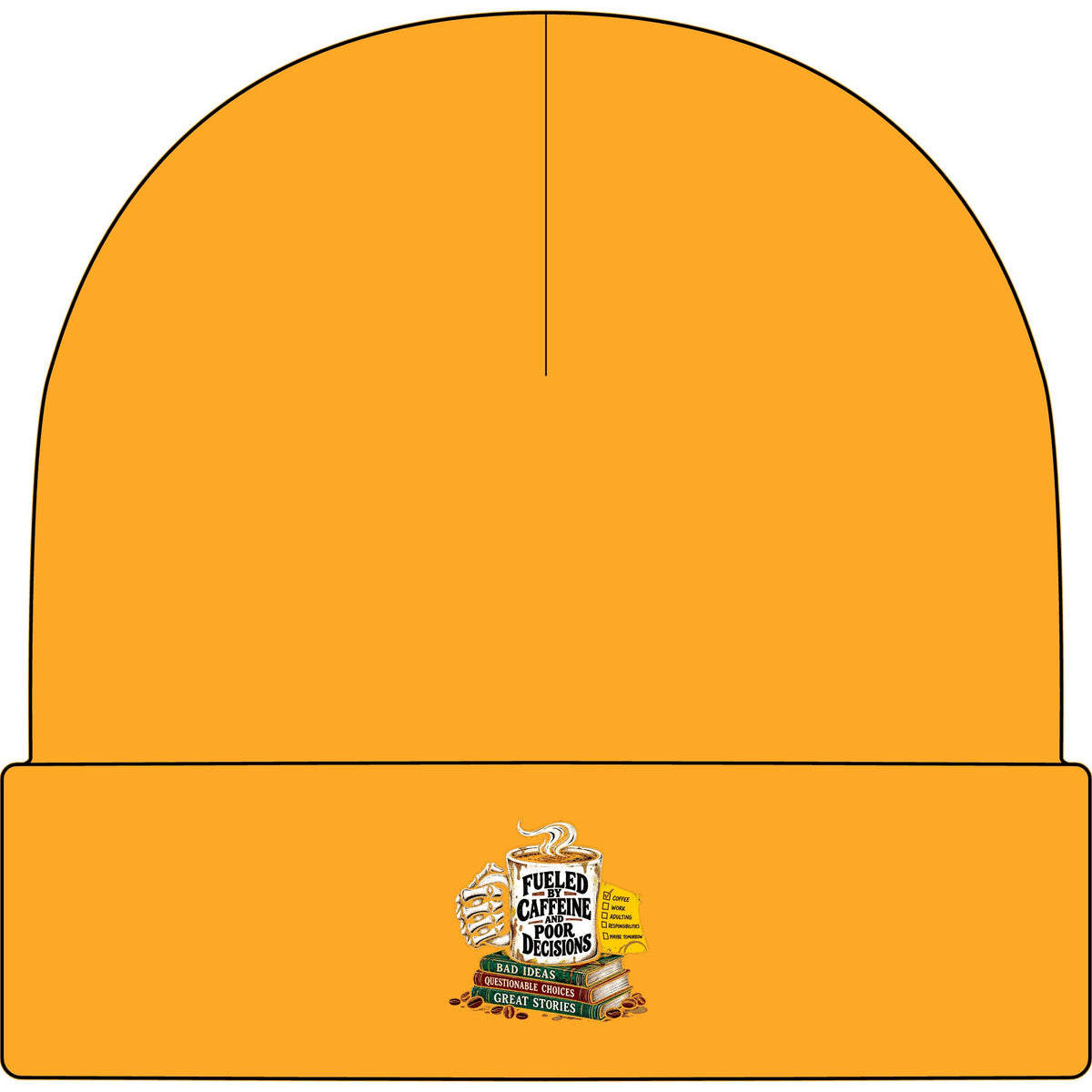Fueled by Caffeine - AS Colour 1107 Cuff Beanie