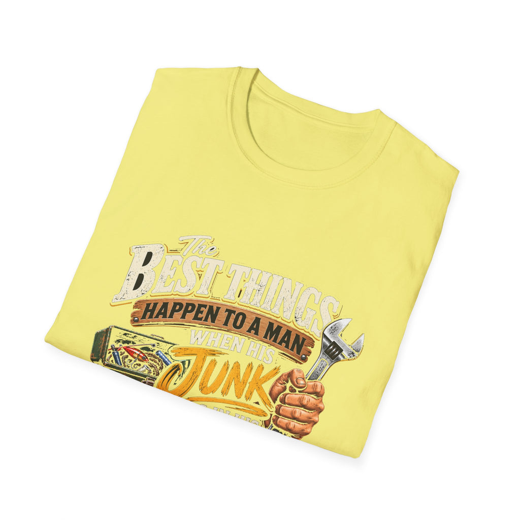 Best Things Happen in a Man's Hand - Classic Tee