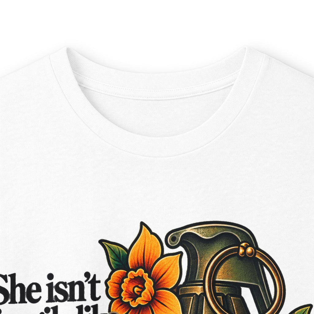 Fragile Like a Bomb - Floral Grenade - Unisex Ultra Cotton Long Sleeve Tee
