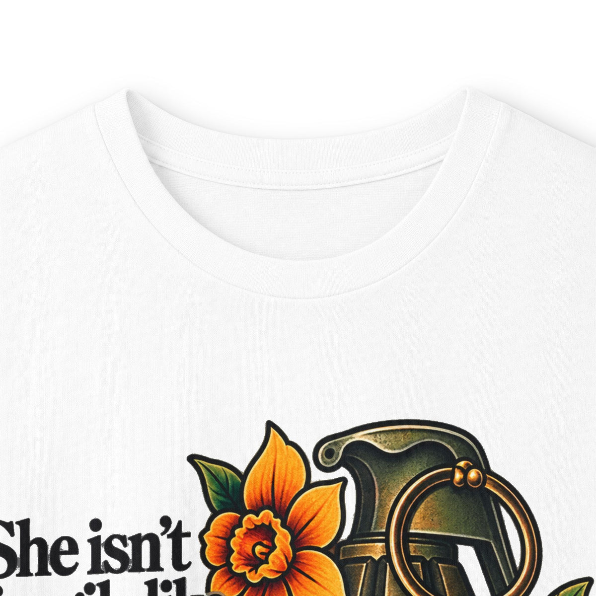 Fragile Like a Bomb - Floral Grenade - Unisex Ultra Cotton Long Sleeve Tee