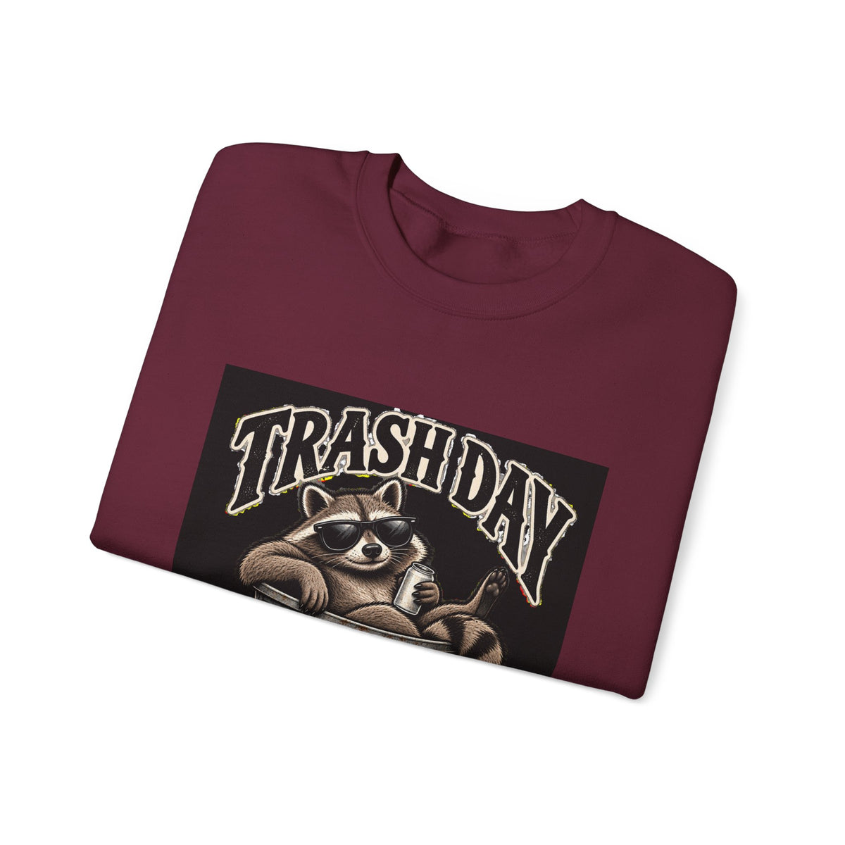 Trash Day Rest Day - Crewneck Sweatshirt